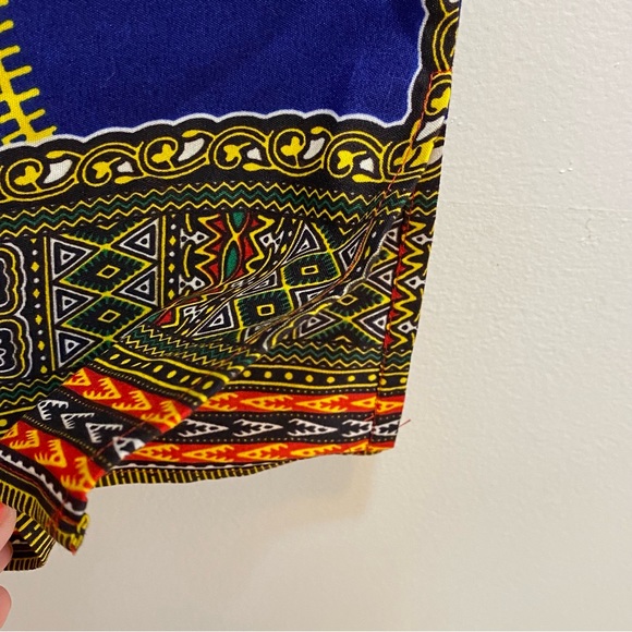 Hongyu Amy African Tribal Short Sleeve Top M - Picture 6 of 7